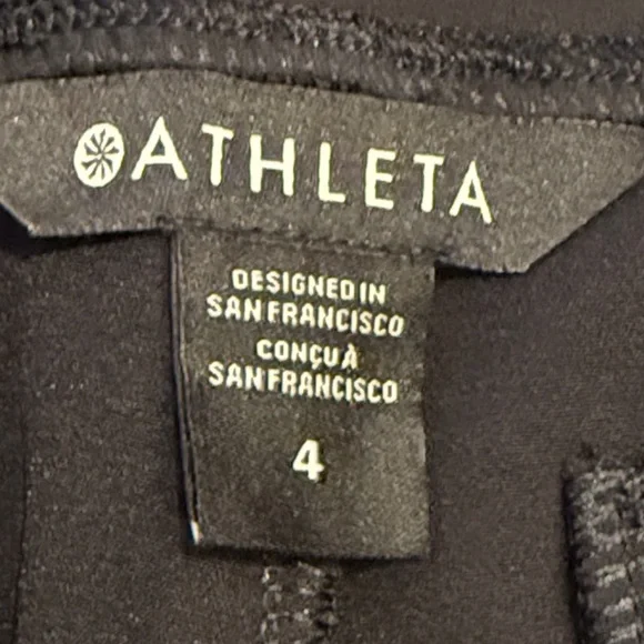 NWT Athleta Endless High Rise Pant Black Size 4 - Picture 10 of 16